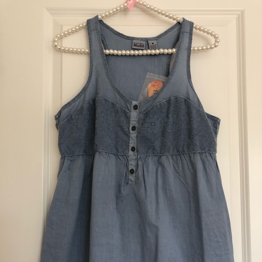 Cute Chambray-Colored Top